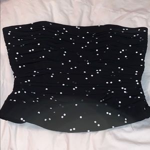 Strapless “Bustier” Top with Matching Wrap